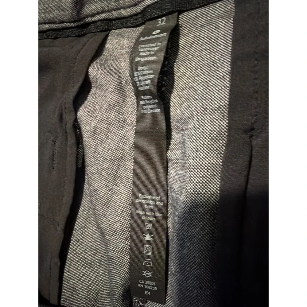 Lululemon Commission Shorts Mens 32 Grey Melange Chino Golf Athletic Casual 11in